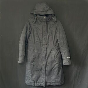 Marmot Women's Down Black Hooded Coat